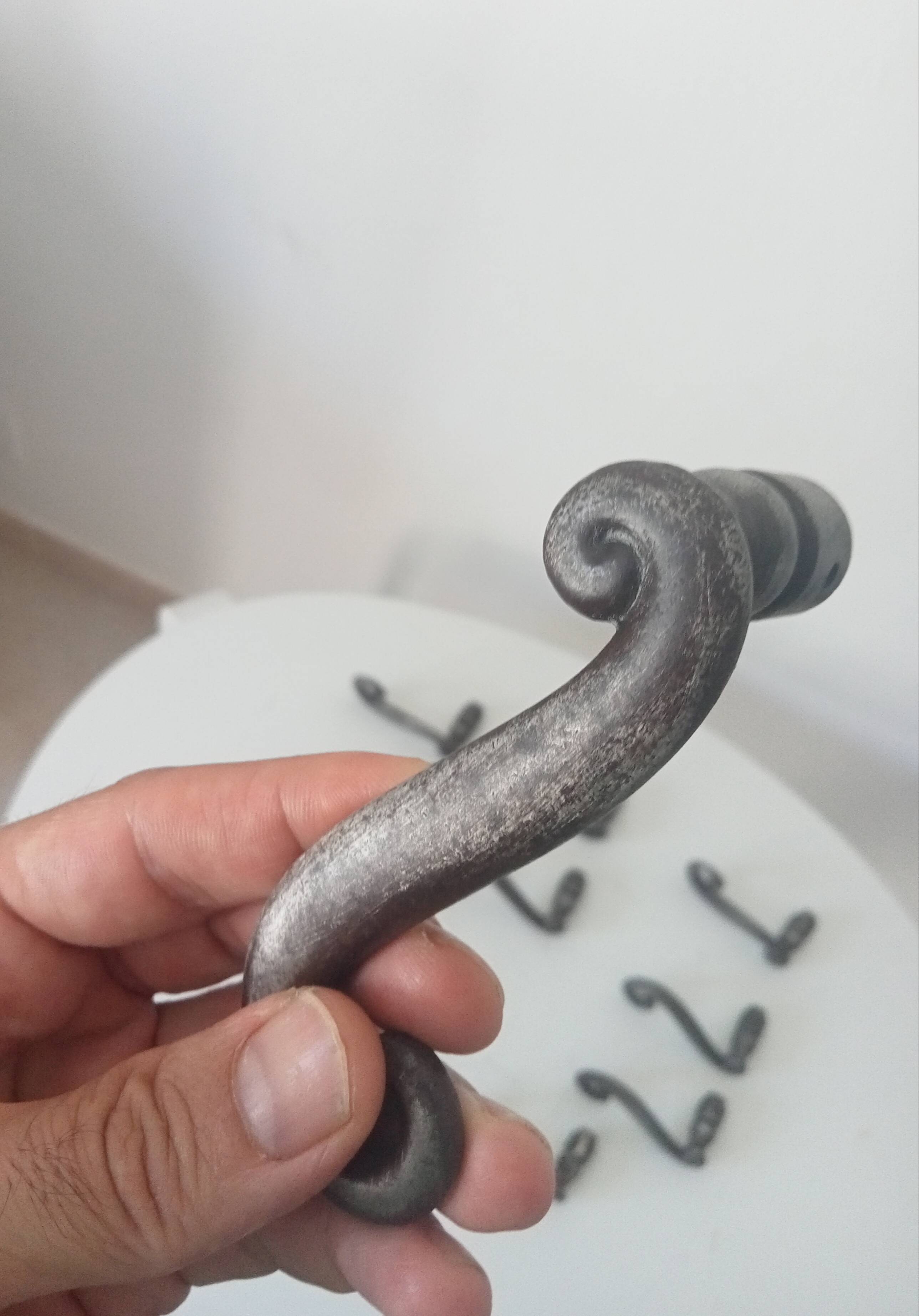 Pair of old door handles levers