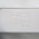 Lampadario Diskos postmoderno di Giovanni Offredi per Sirrah, Italia, anni '80