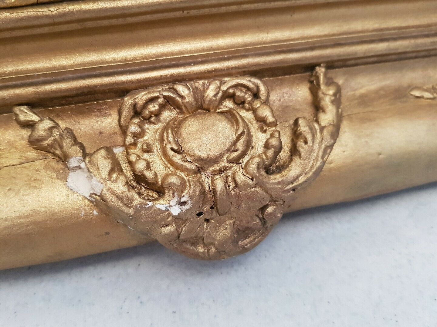 Old Louis XV-style mirror 19th century 40x59cm