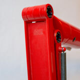 Vintage desk lamp Lucifer red by Tom Ahlström & Hans Ehrich p