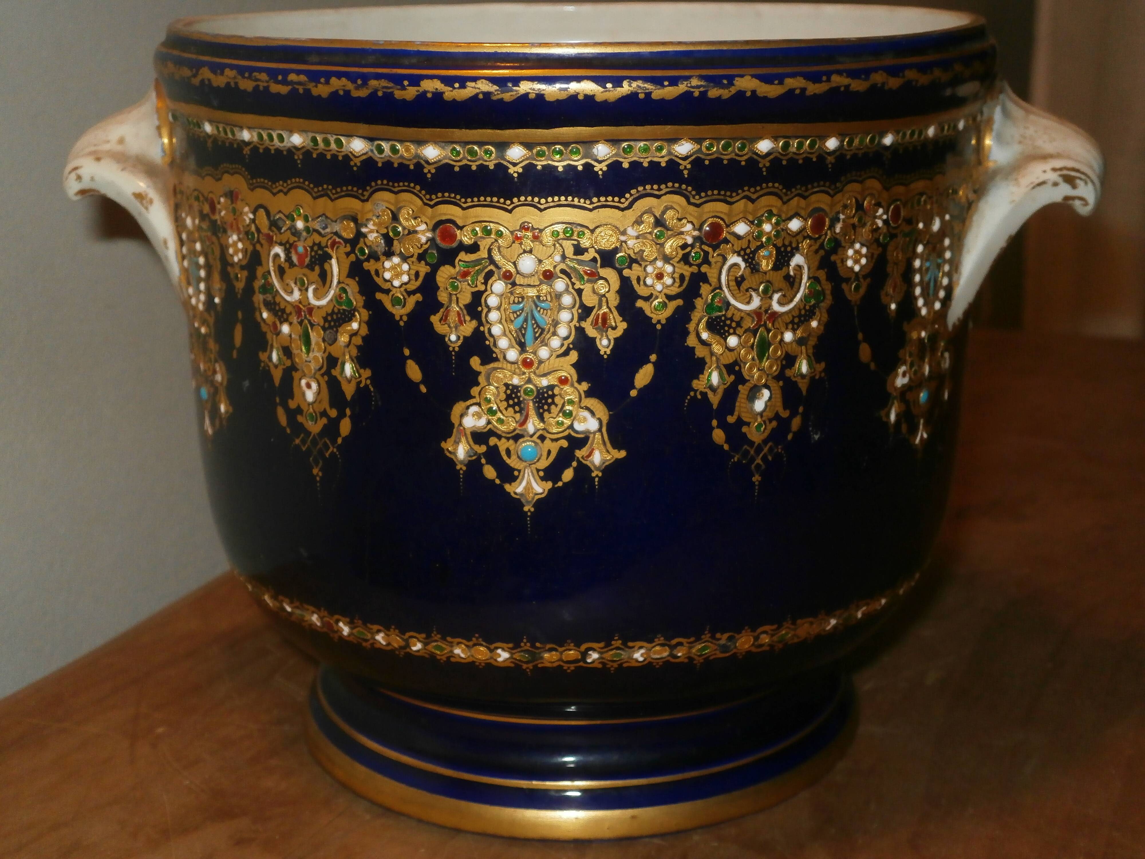 19th Century Porcelain Cooler