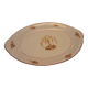 Limoges porcelain oval dish astral art deco model