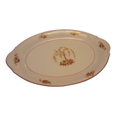 Limoges porcelain oval dish astral art deco model