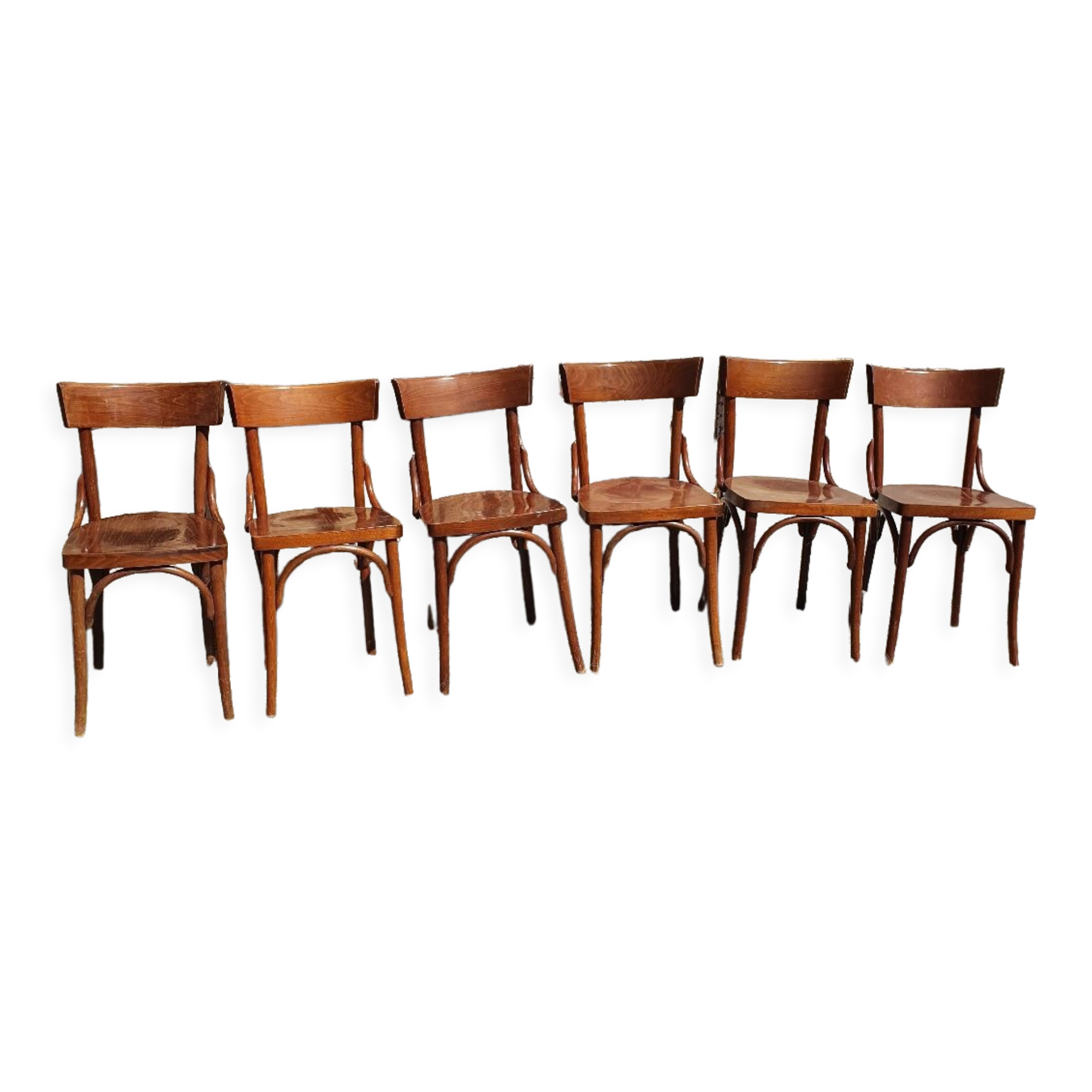 Set of 6 bistro chairs