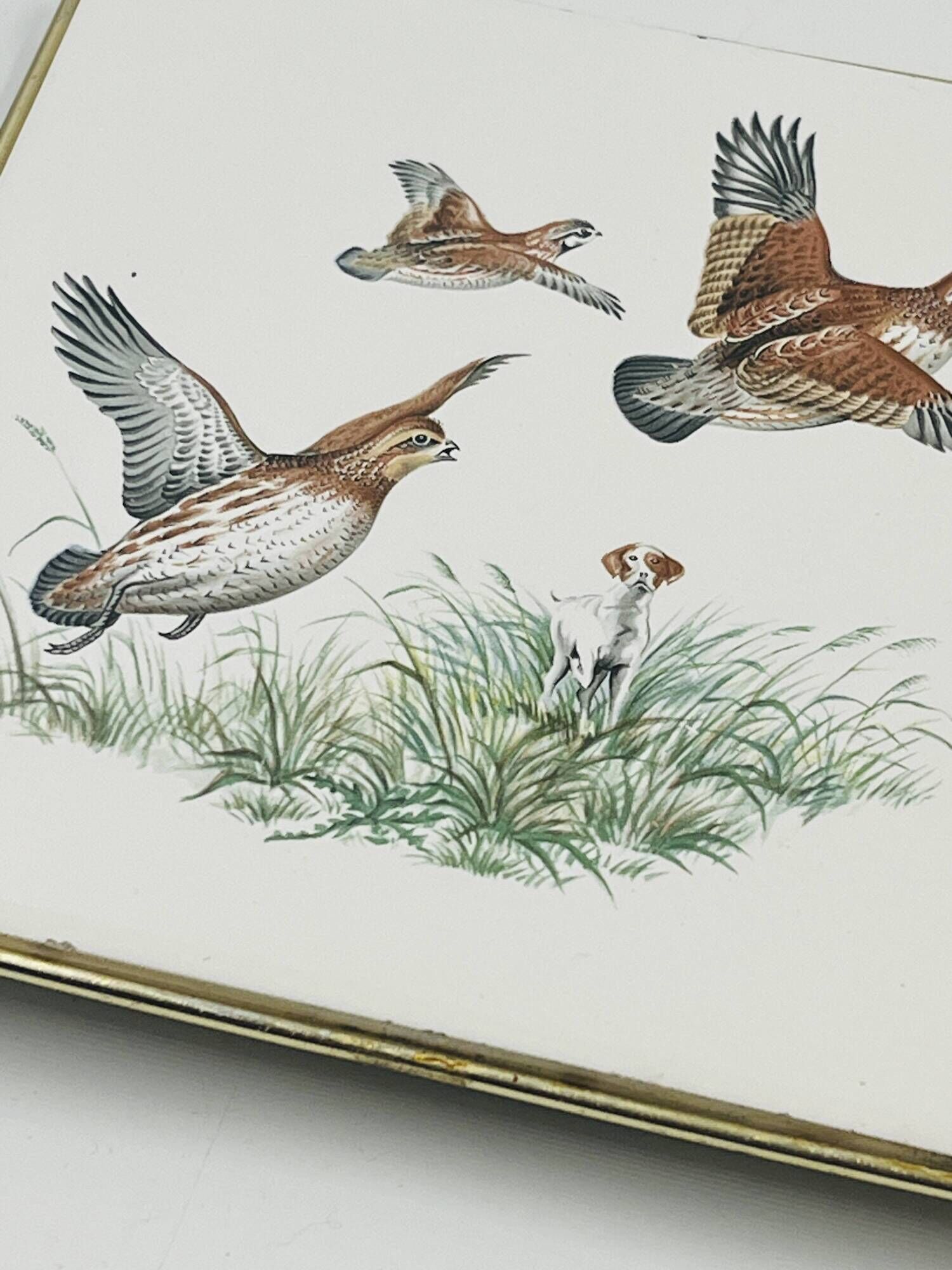 Dessous de Plat Villeroy & Boch Chasse au Chien d'Arrêt