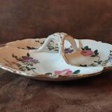 Plat compartiments  porcelaine  original