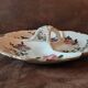 Plat compartiments  porcelaine  original