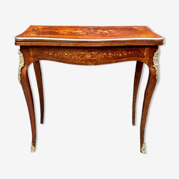Table à jeux de style Louis XVI