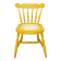 Oak Wooden Grid Seat Chair, Spain, 1950s