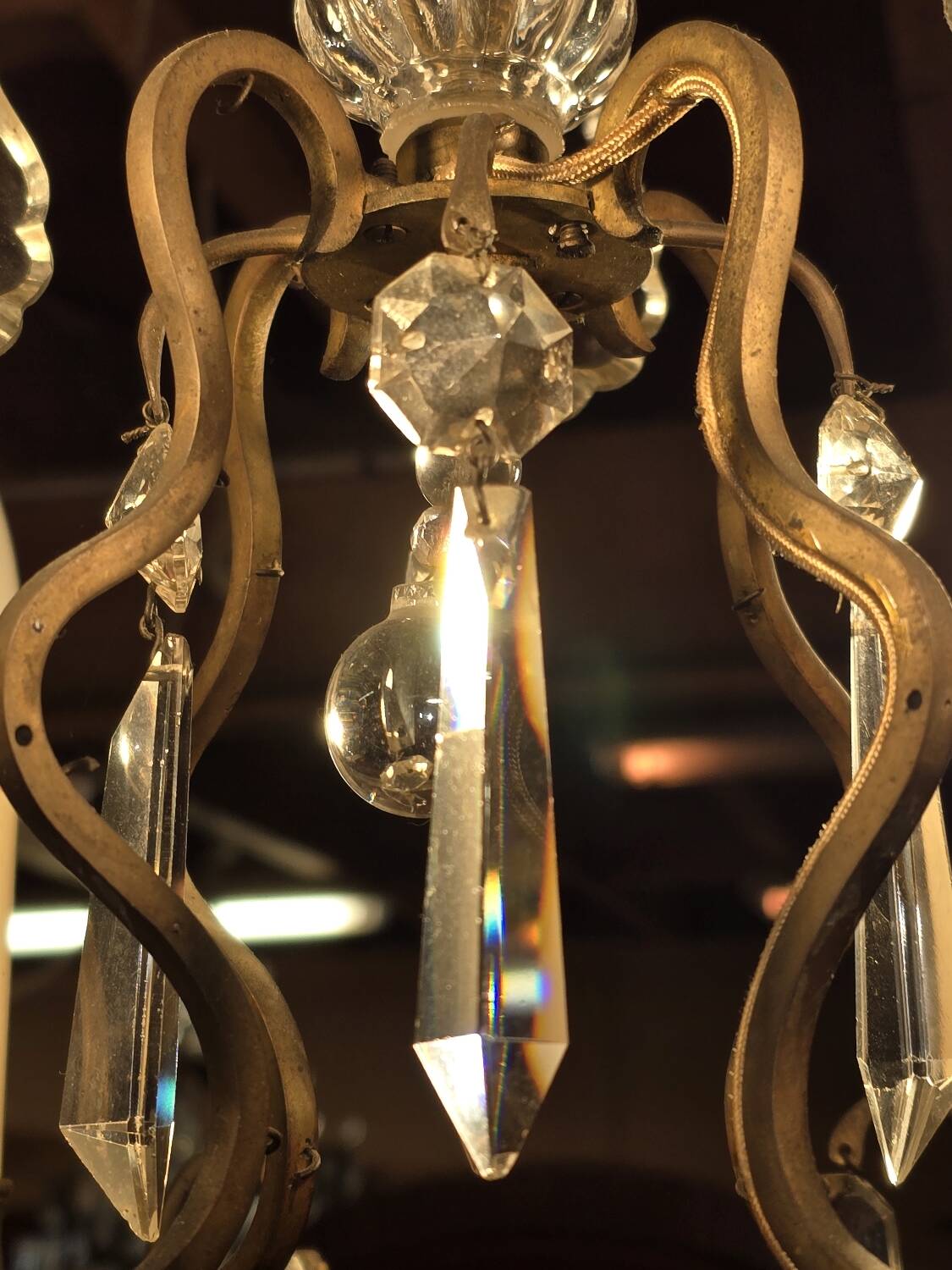 Vintage Tassel Chandelier