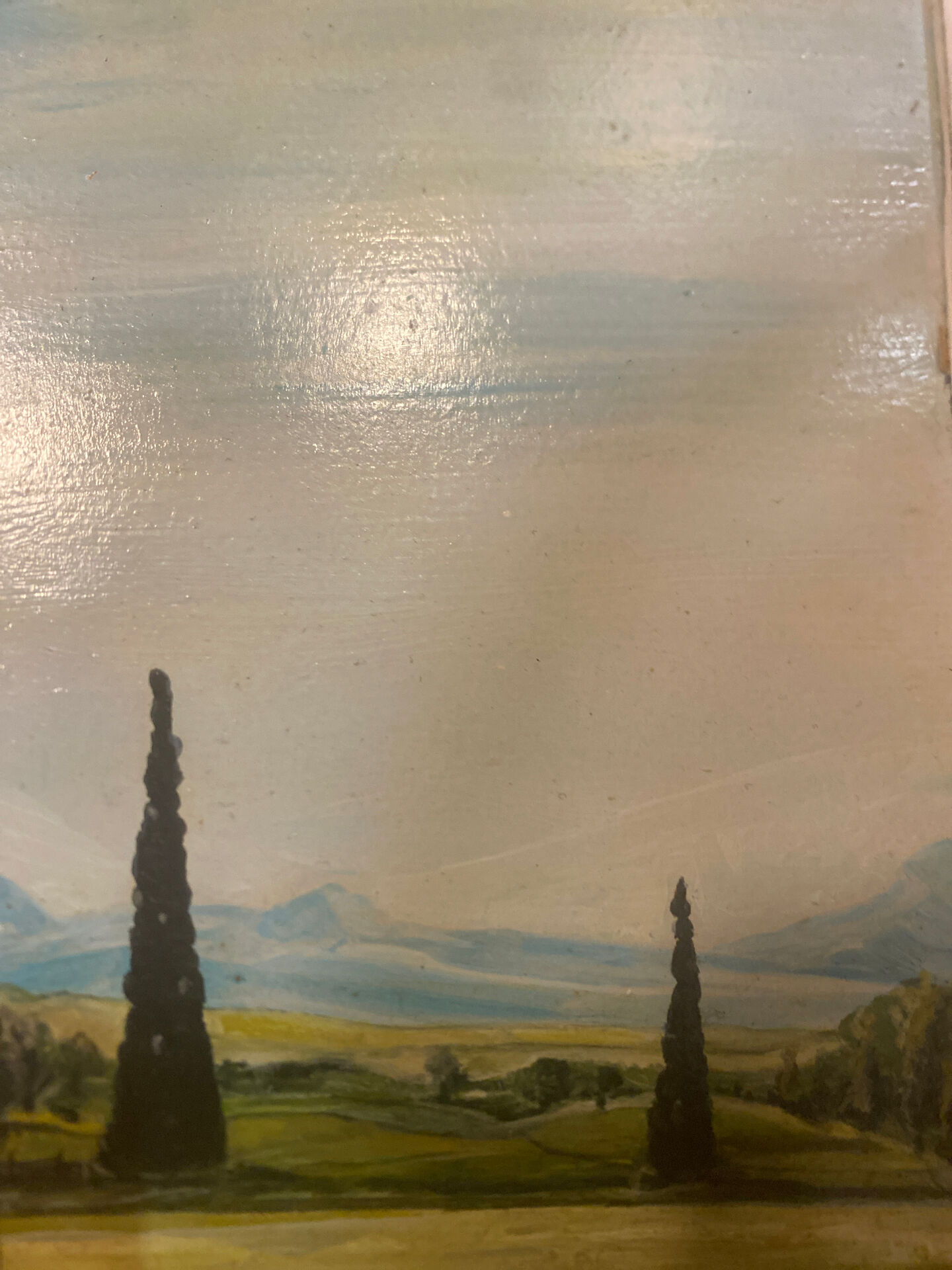 Peinture paysage originale - artiste française -