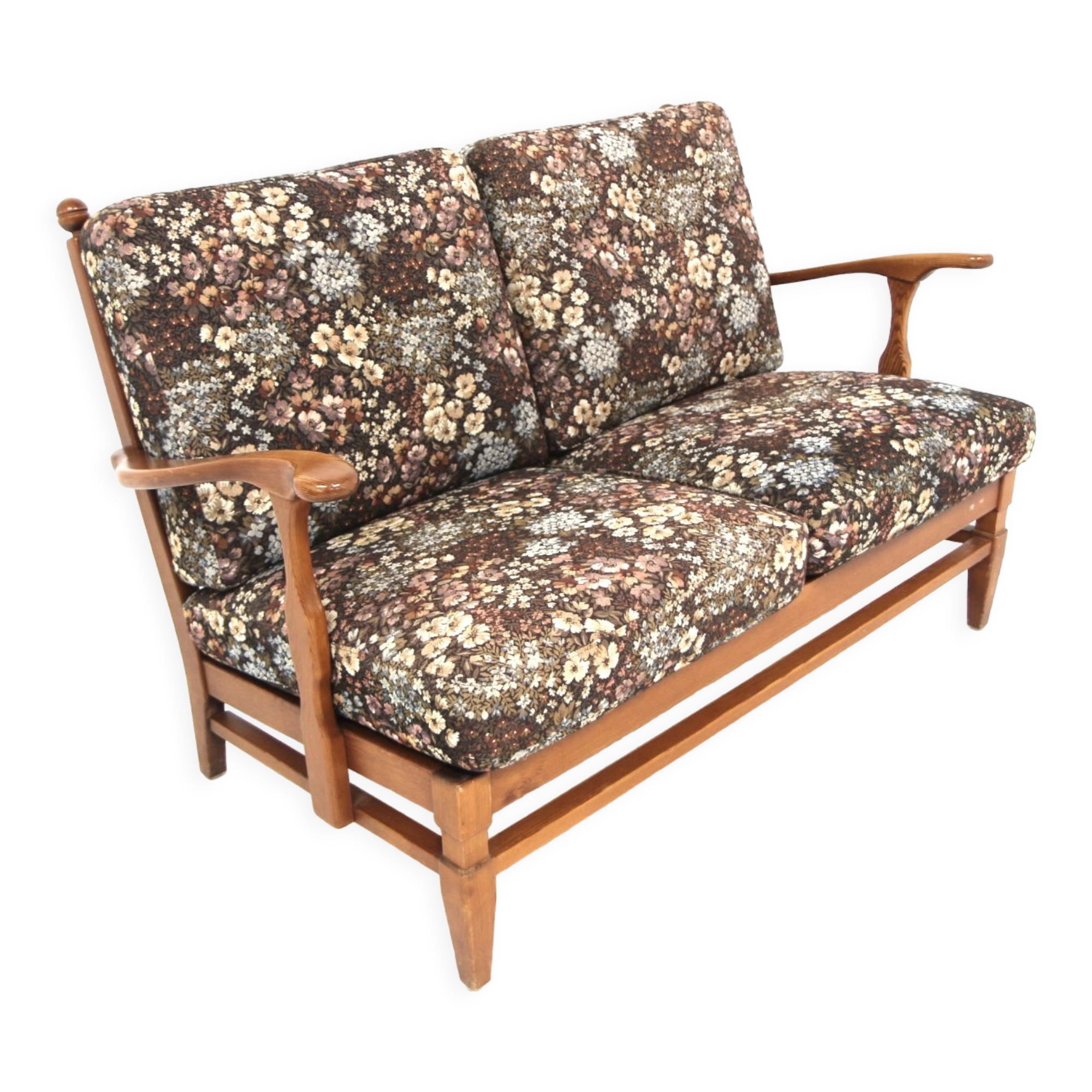 Scandinavian sofa 2 places, Göperts Möbler, Sweden, 1960