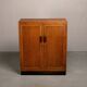 Cabinet d'archive en chêne moderniste, commode dans le style de l'École d'Amsterdam