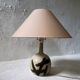 Ceramic table lamp by Eigil Hinrichsen, Denmark 1960s