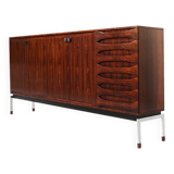 Belgian Mid-Century Rosewood Highboard, 1960s