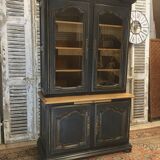 Black bookcase