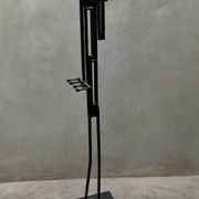 Designer iron coat rack – Unique sculptural piece