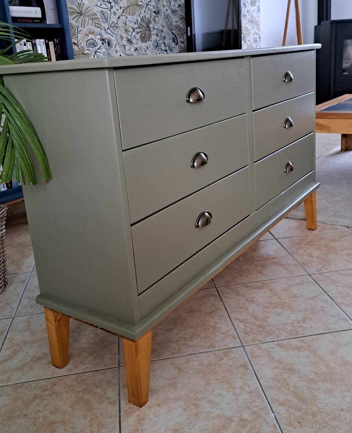 Commode 6 tiroirs Rød Sødgren vert Thisted
