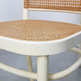 4 No 811 Bentwood and cane chairs by Josef Hoffman