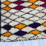 Handcrafted Moroccan Berber carpet 190 x 100 CM