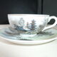 A tea cup or coffee made of CFC Japan porcelain