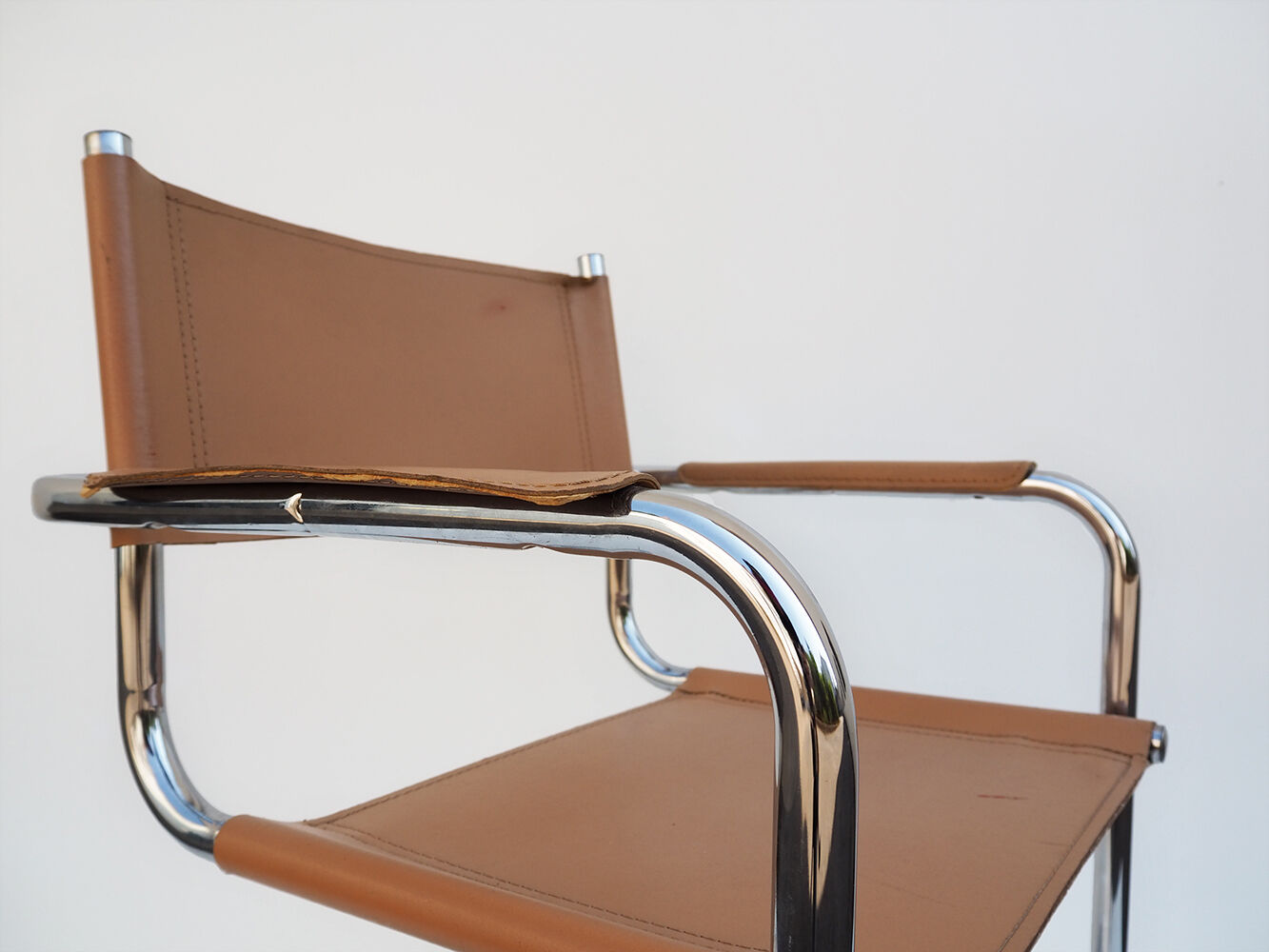 Vintage cantilever office chair, 70s