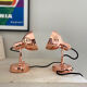 Pair of copper wall sconces