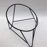 Rattan chair / armchair in the form of a woven basket from the 80's, Germany