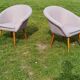 Pair of fiber armchair Miroslav Navratil gray