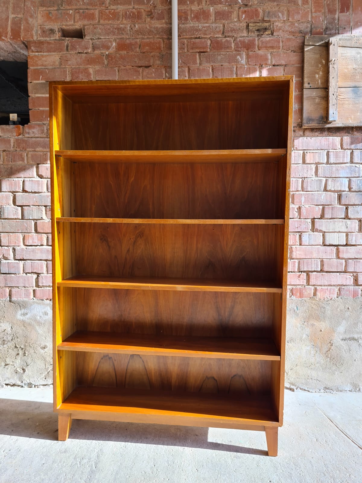 Vintage bookcase foot compass