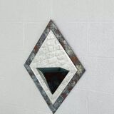 Vintage art deco beveled mirror