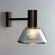 Vintage Murano glass wall sconces, Italian design, 20th century.