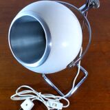 Lamp white eyeball 1970