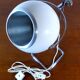 Lampe eyeball blanche 1970