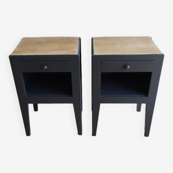 Paire tables de chevet