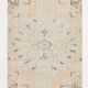 3x9 Beige & Yellow Turkish Vintage Runner Rug, 80x281Cm SK 23538