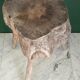 Table d'appoint art populaire vintage