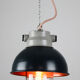 Vintage antracite industrial hanging light from TEP