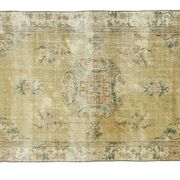 Anatolian handmade vintage rug 263 cm x 158 cm