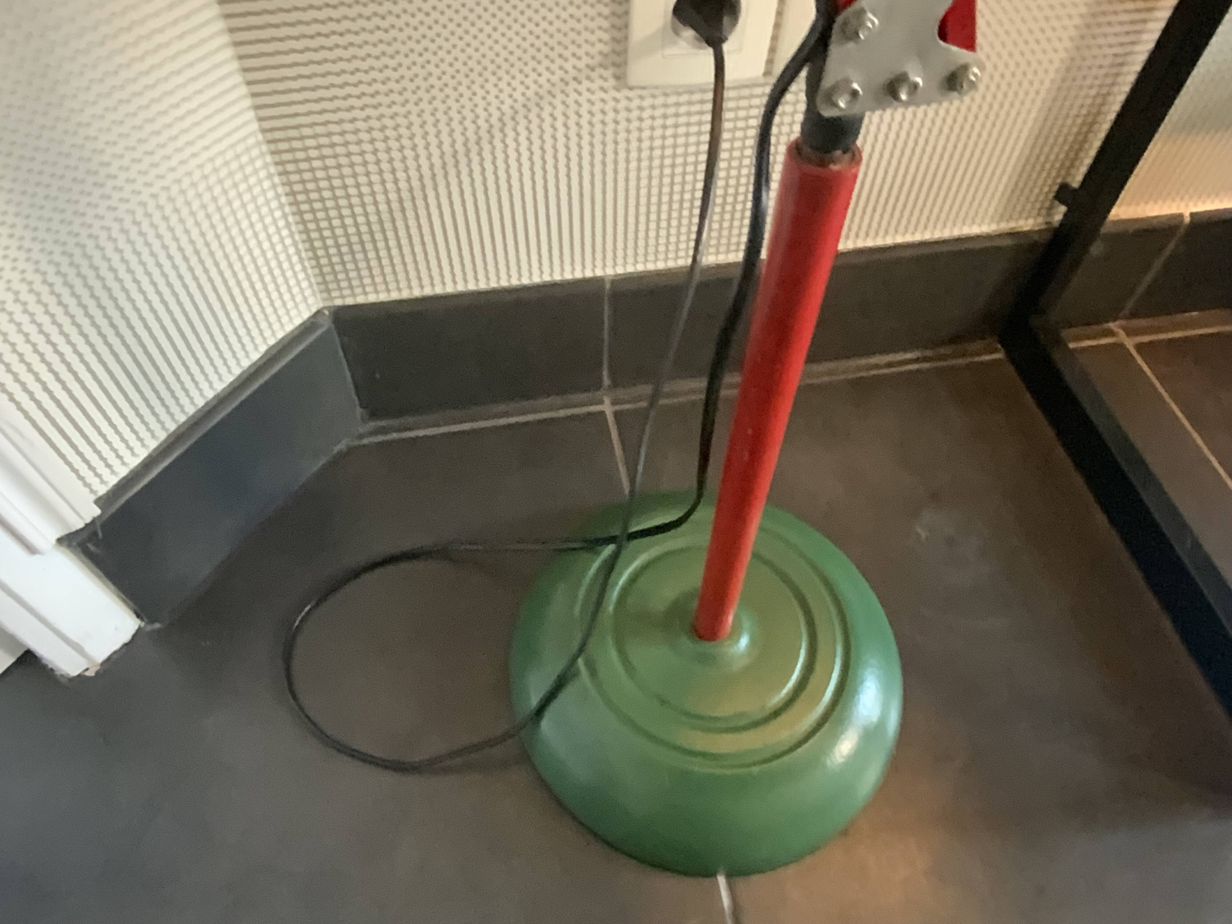 Vintage industrial floor lamp