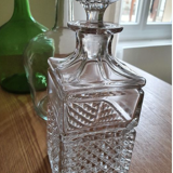 Carafe en verre vintage