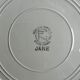 Lot de 6 assiettes plates, Nouvelle Givors, Jane