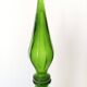 Large glass carafe from Empoli, Italy, vintage