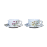 Set of 2 cups Gien L'Herbier du Roy
