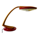 Red desk lamp Boomerang 2000 by Fase