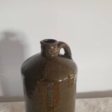 Dark green terracota Stoneware bottle