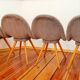 Set of 4 chairs by Miroslav Navratil, Czechoslovakia, 1960s
