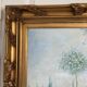Old oil painting canvas reproduction fields in spring monet 80x70 s
