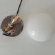 Vintage opaline wall light from the 1960s.