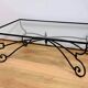 Table Basse en Fer Forgé, style Art Nouveau – 1940
